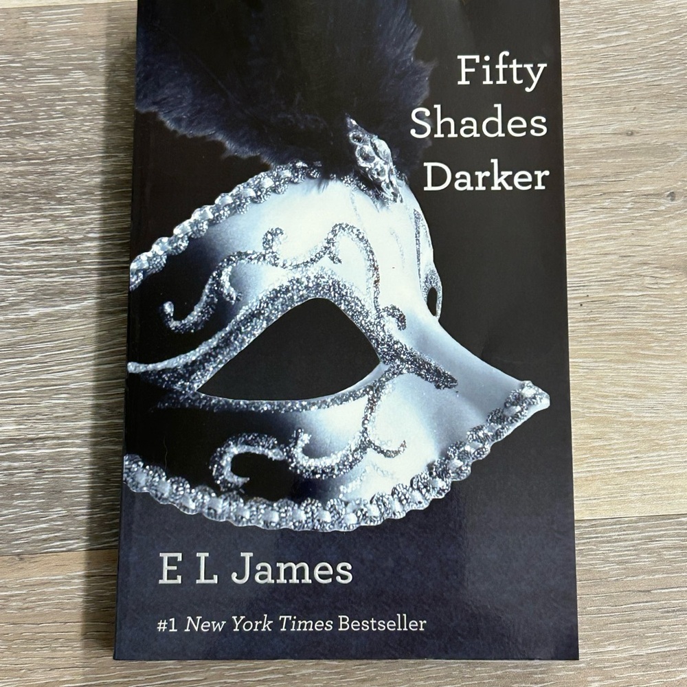 Fifty Shades Darker - Paperback by E.L. James - Romance Fiction Book